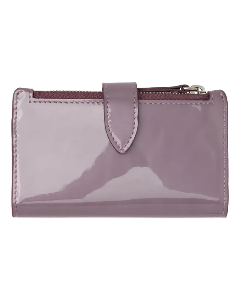 Maison Margiela Portemonnaie mit Ziernähten - Violett Violett