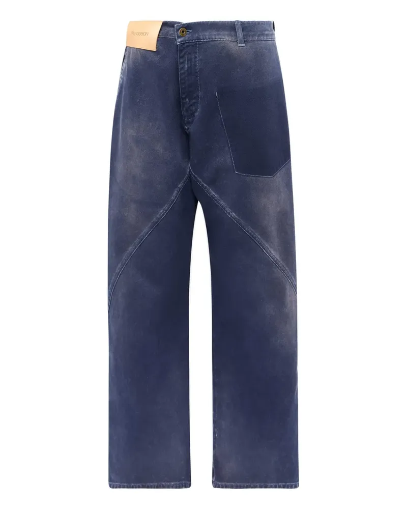 J.W.Anderson Twisted Workwear Jeans - Blau Blau