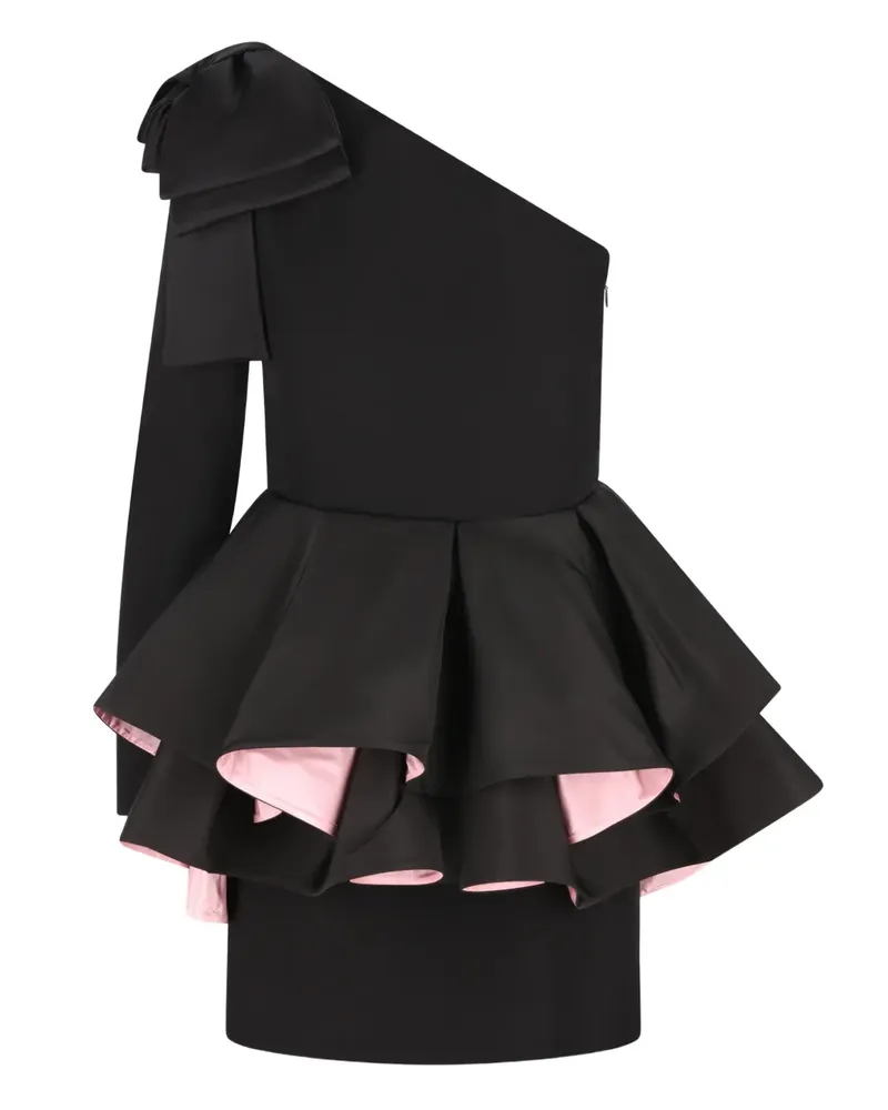 Valentino Garavani Minikleid mit Schleife - Schwarz Schwarz