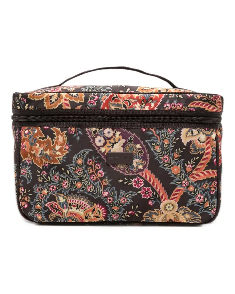 Etro paisley-print wash bag - Braun Braun