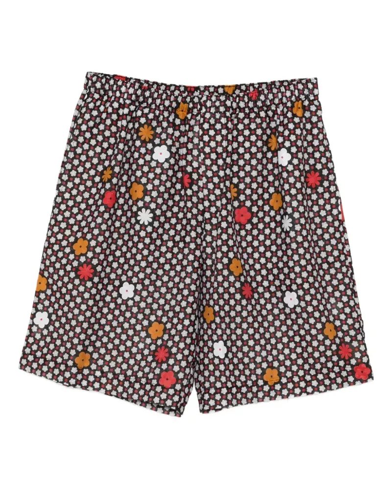 Maison Margiela floral-print shorts - Schwarz Schwarz