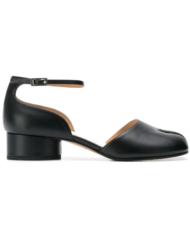 Maison Margiela Tabi Mary Janes - Schwarz Schwarz