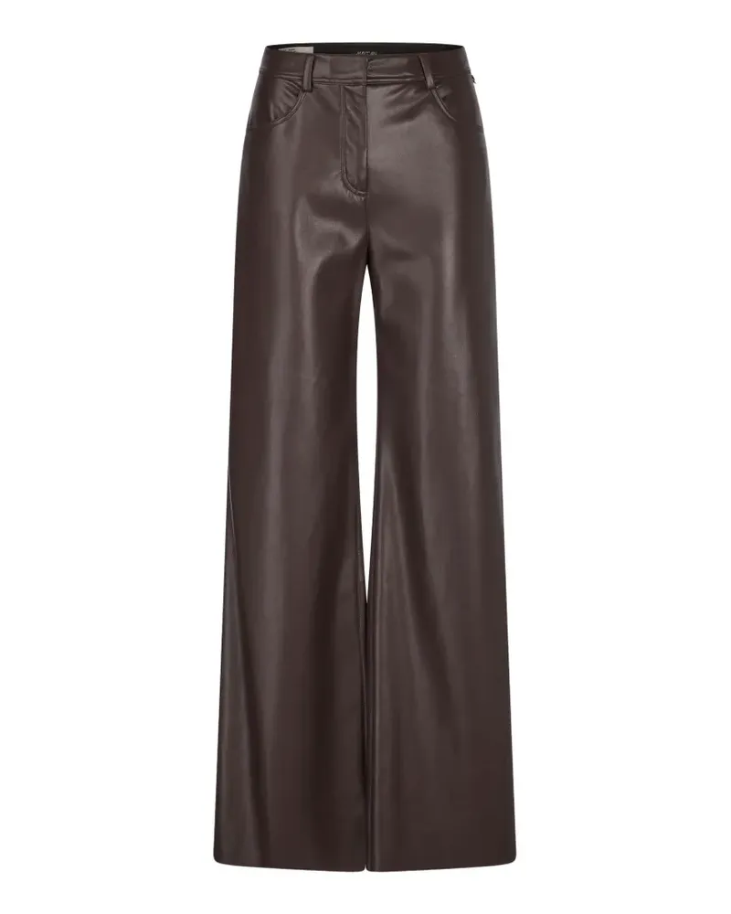 Marc Cain Warri wide-leg trousers - Braun Braun
