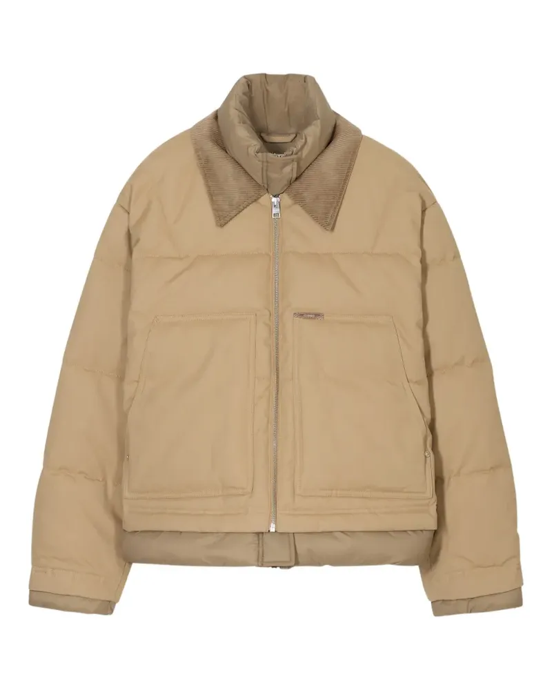 Closed padded corduroy-collar jacket - Nude Nude