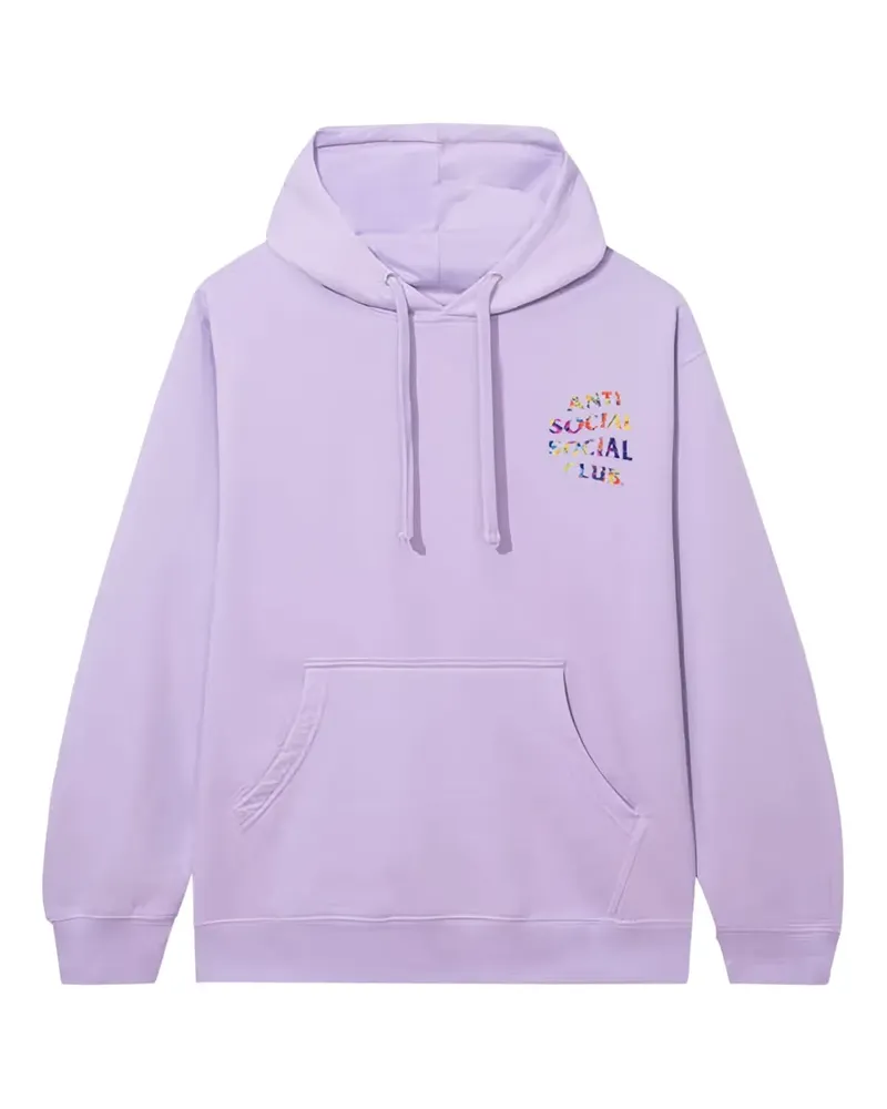 Anti Social Social Club Langärmeliger Hoodie - Violett Violett