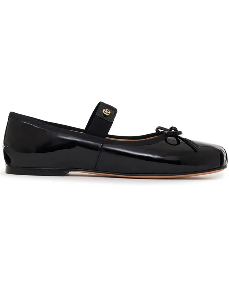 Anine Bing Jolie Ballerinas - Schwarz Schwarz