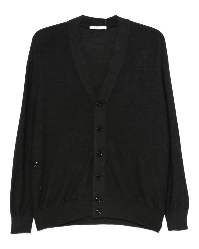 Christophe Lemaire Cardigan mit Knopfleiste - Schwarz Schwarz