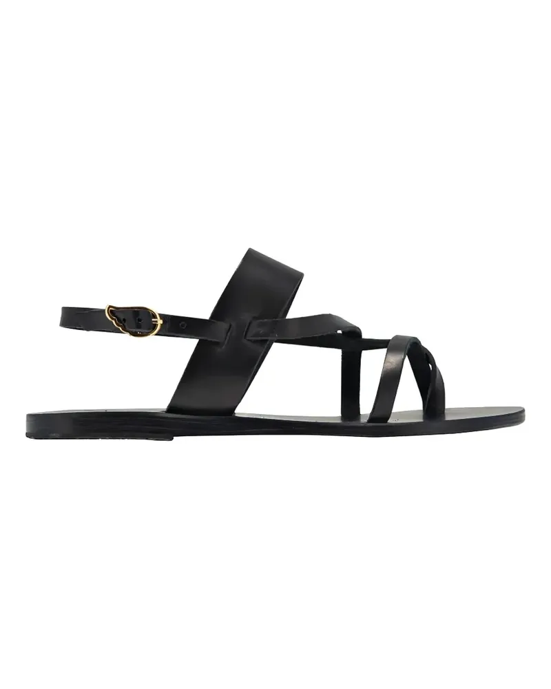Ancient Greek Sandals Flache 'Alethea' Sandalen - Schwarz Schwarz