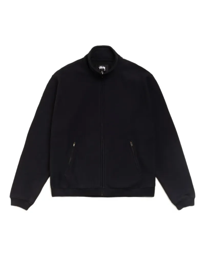 Stüssy Sportjacke mit Reißverschluss - Schwarz Schwarz