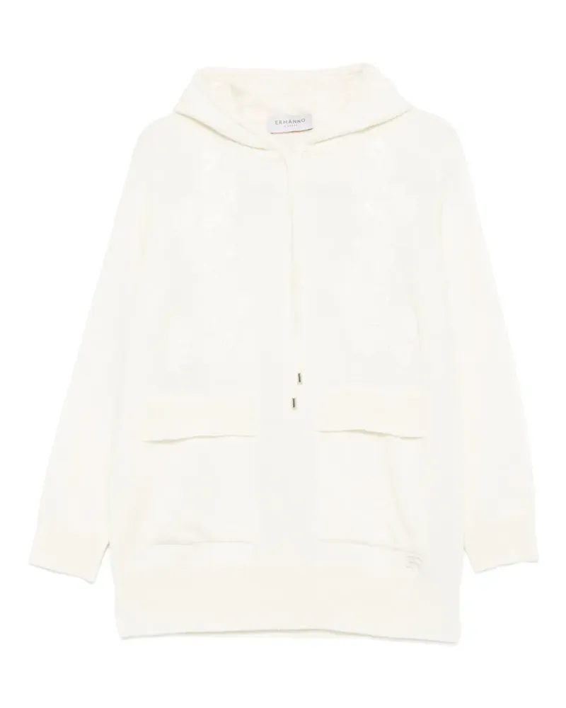 Ermanno Scervino Klassischer Hoodie - Nude Nude