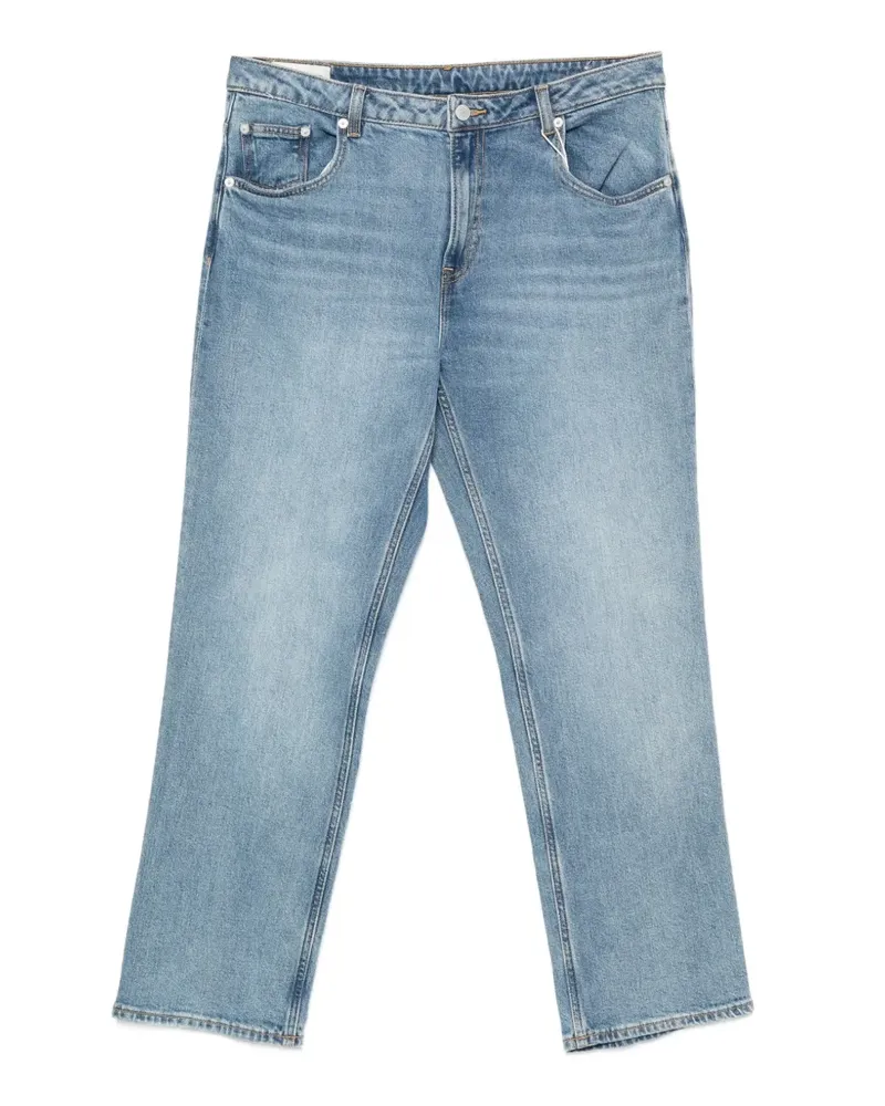 Gant faded-effect straight-leg jeans - Blau Blau