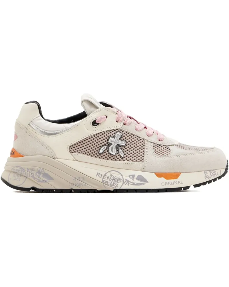Premiata Mased 7825 Sneakers mit Logo-Applikation - Nude Nude