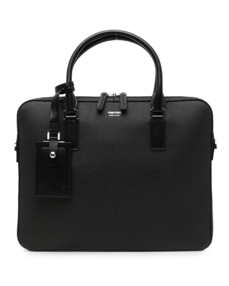 Tom Ford Elliot Aktentasche - Schwarz Schwarz