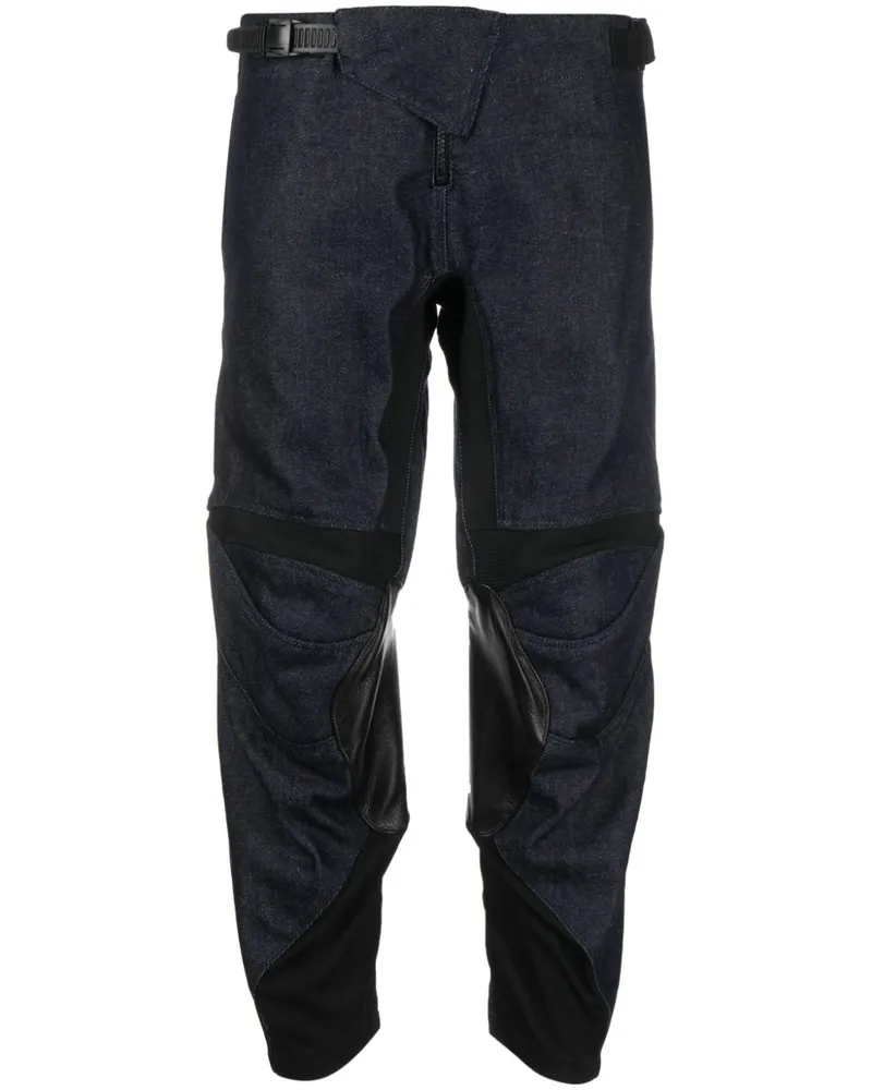COPERNI Cropped-Jeans mit hohem Bund - Blau Blau
