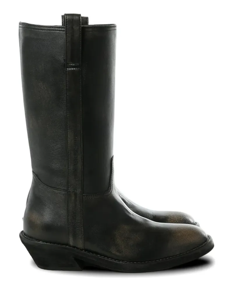 Ann Demeulemeester Latix cowboy boots - Schwarz Schwarz
