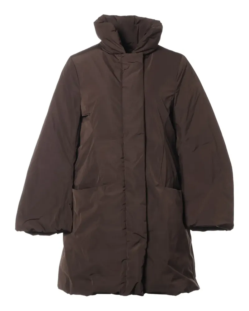 Jil Sander 2000-2016s gesteppter Mantel - Braun Braun