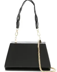 Sarah Chofakian Stela Clutch Schwarz