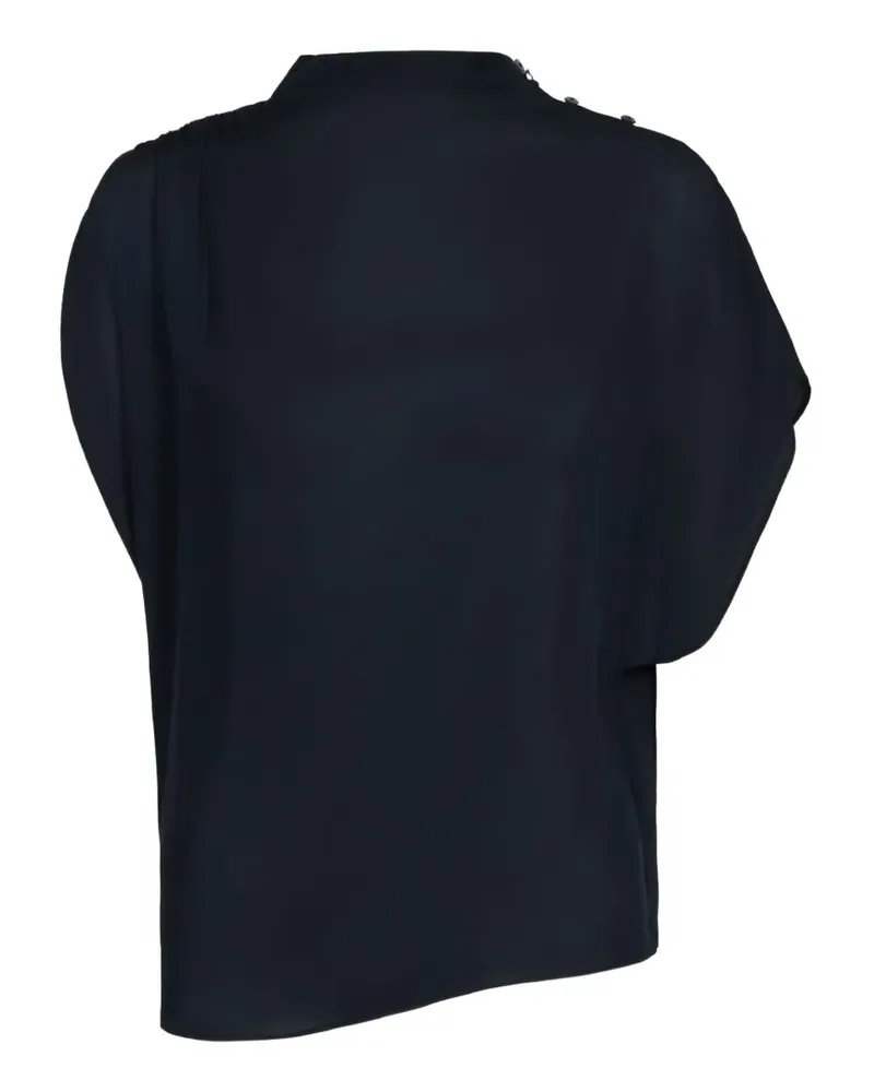 TWP Drapiertes Top - Blau Blau