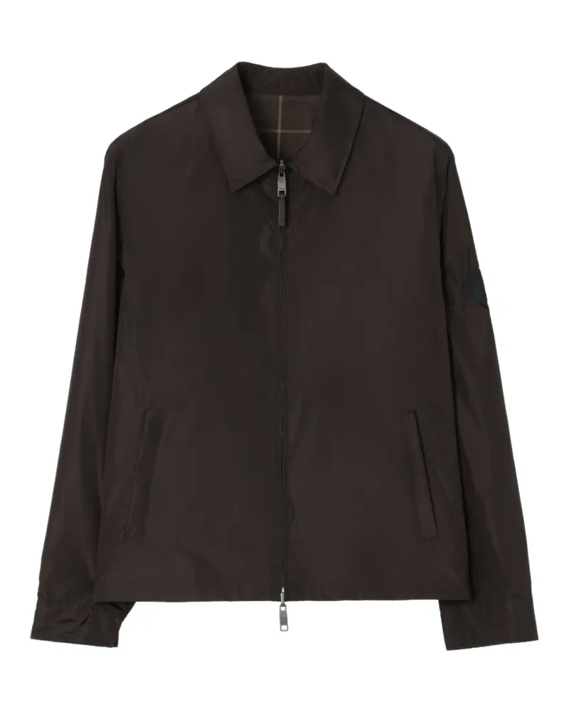 Burberry Wendbare Bloomsbury Harrington-Jacke - Braun Braun