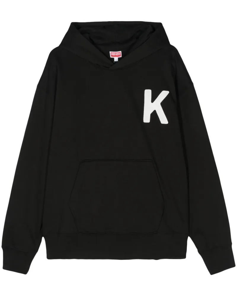 Kenzo Lucky Tiger Hoodie Schwarz