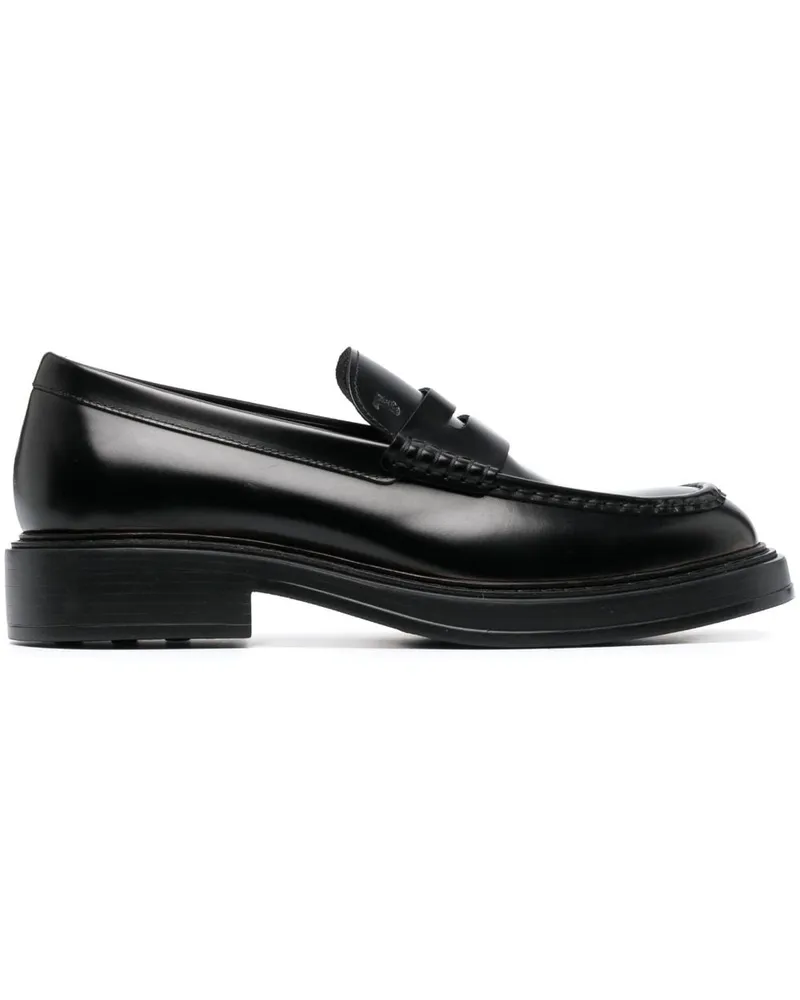 TOD'S Klassische Penny-Loafer 50mm - Schwarz Schwarz