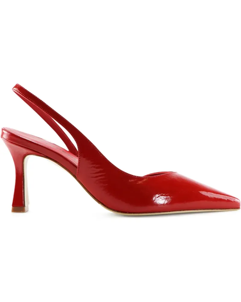 NOTABENE Emira Slingback-Pumps mit spitzer Kappe 70mm - Rot Rot