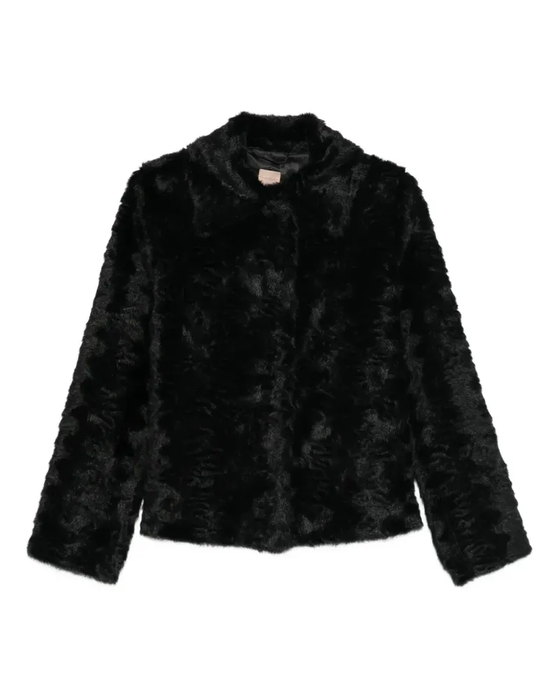 Pennyblack Jacke mit Kragen - Schwarz Schwarz