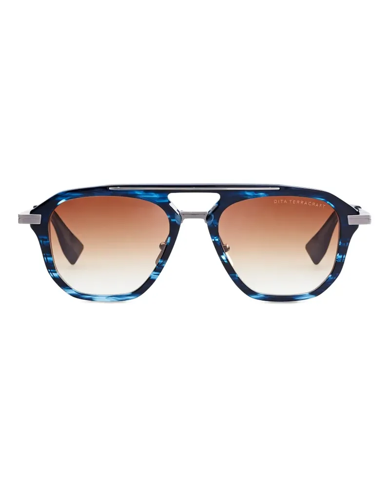DITA pilot-frame sunglasses - Blau Blau