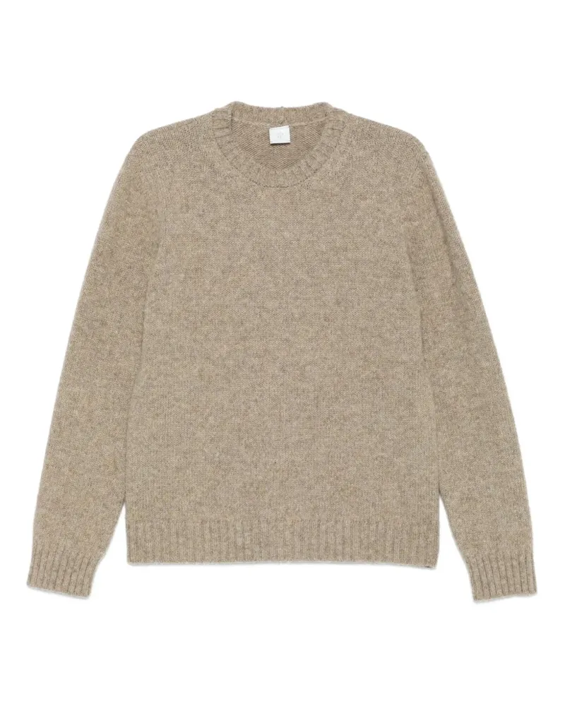 Eleventy Pullover mit rundem Ausschnitt - Braun Braun