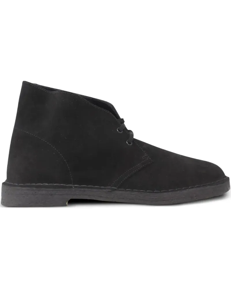 Clarks Desert-Boots aus Wildleder - Schwarz Schwarz