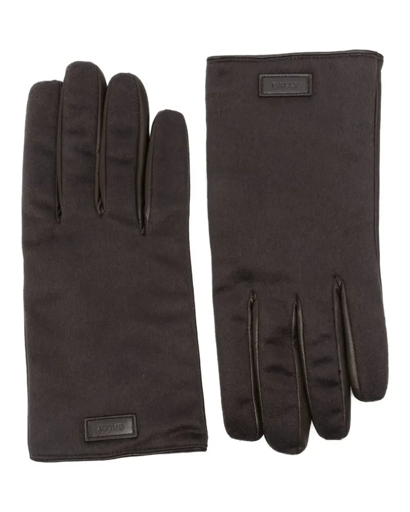 Bally Handschuhe aus Leder - Braun Braun