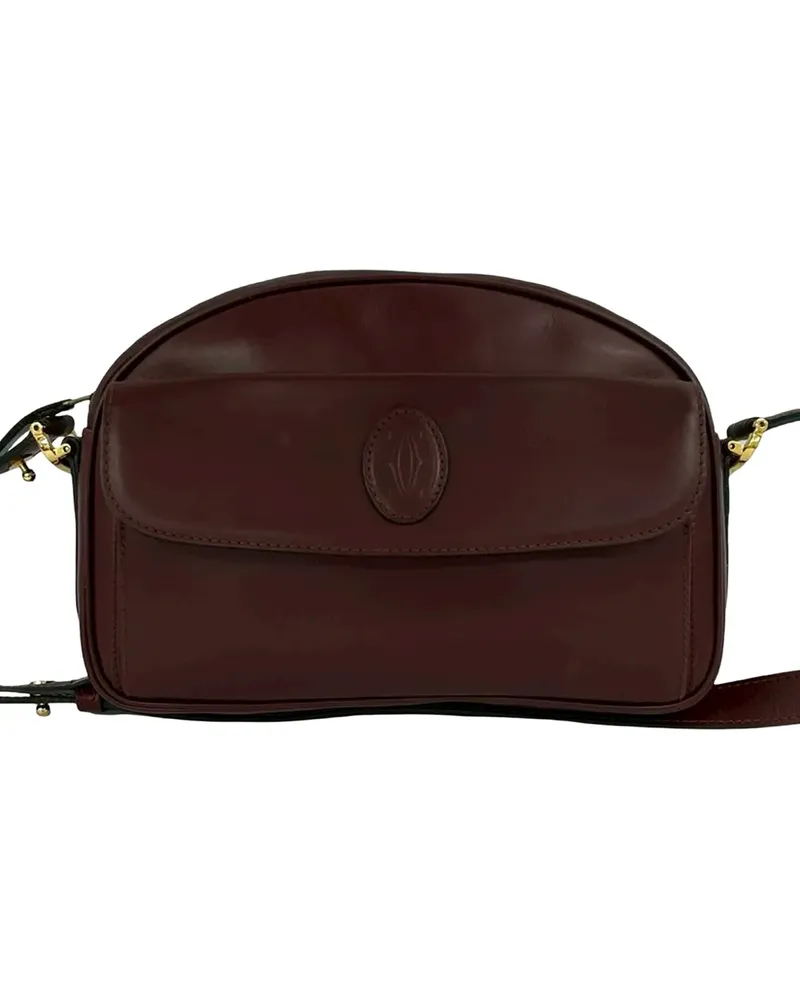 Cartier 2010-2026 Must De  Umhängetasche aus Leder - Rot Rot