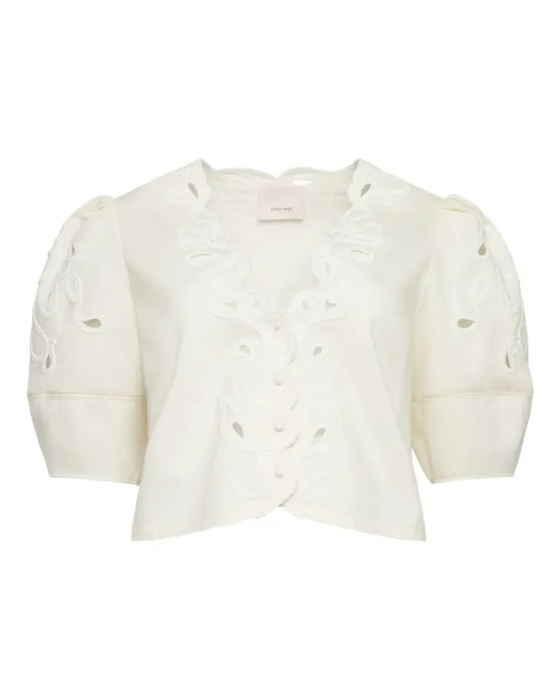 Cinq à Sept Bellara Paisley Bloom blouse - Nude Nude