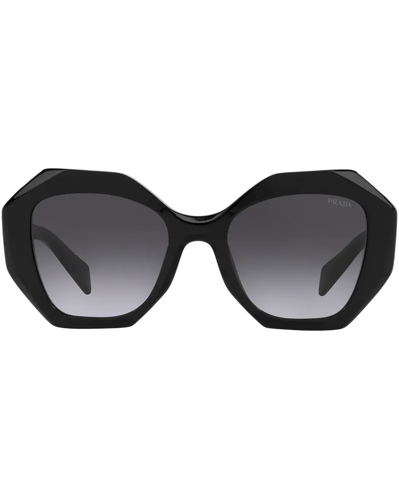 Prada Sonnenbrille mit Farbverlauf-Optik - Schwarz Schwarz