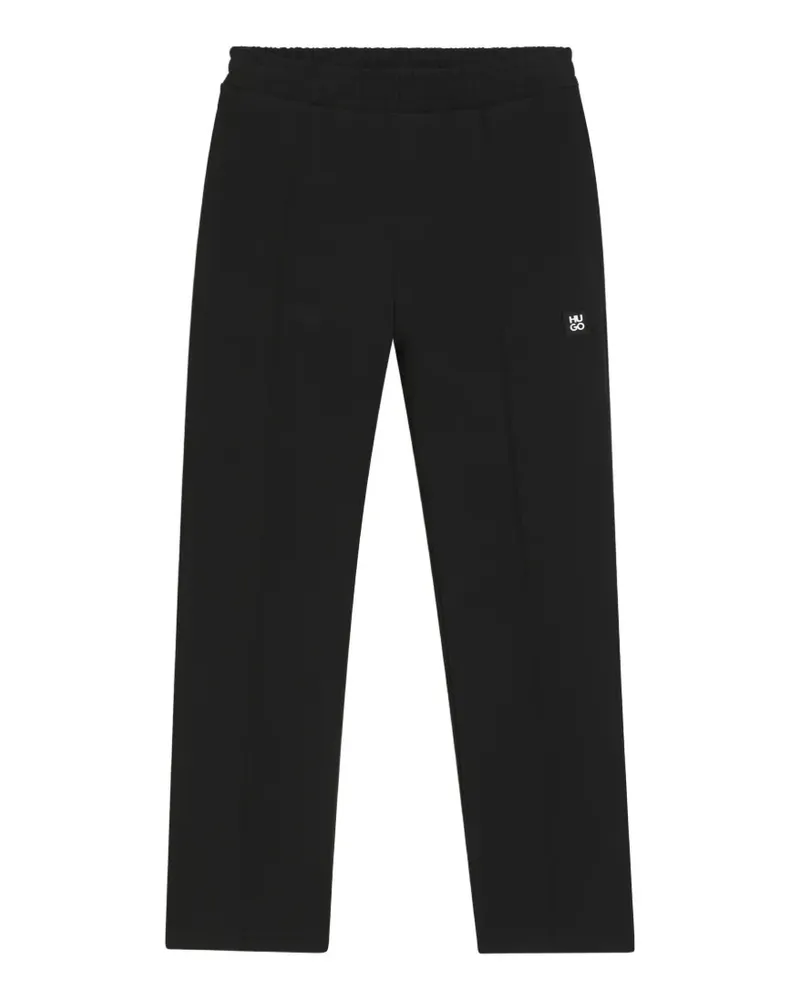 HUGO BOSS Jogginghose mit Logo-Patch - Schwarz Schwarz