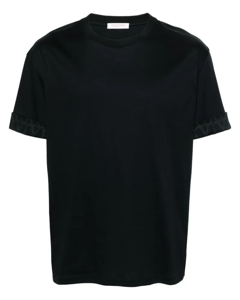 Valentino Garavani Toile Iconographe T-Shirt Schwarz
