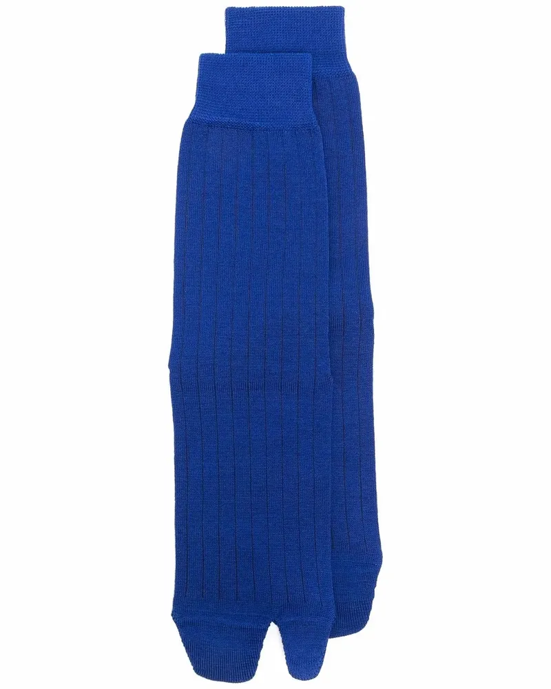 Maison Margiela Socken mit Tabi-Kappe - Blau Blau