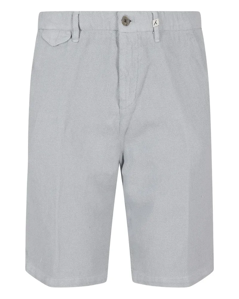 MYTHS Piquet Shorts - Grau Grau