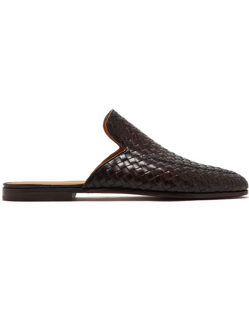 Magnanni Gewebte Mules - Braun Braun