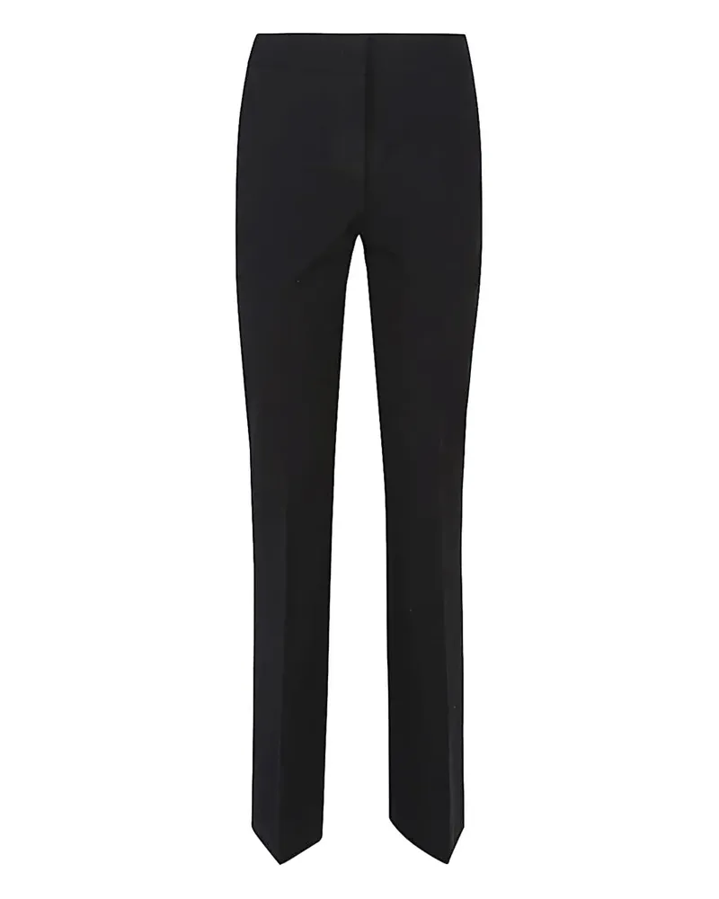 VIA MASINI 80 concealed-fastening trousers - Schwarz Schwarz