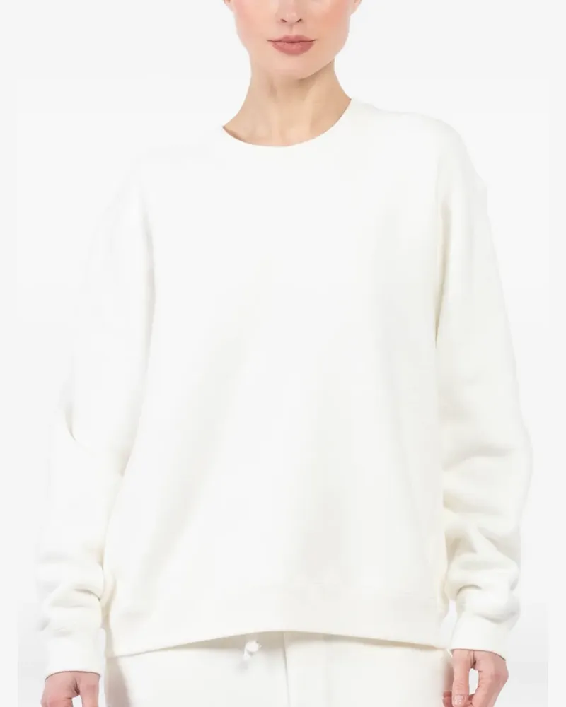 Aya Muse Sweatshirt aus Bio-Baumwolle - Weiß Weiß