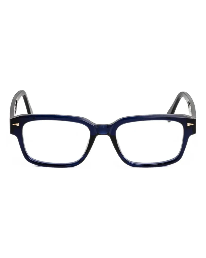 AHLEM Beaux Arts Brille mit eckigem Gestell - Blau Blau