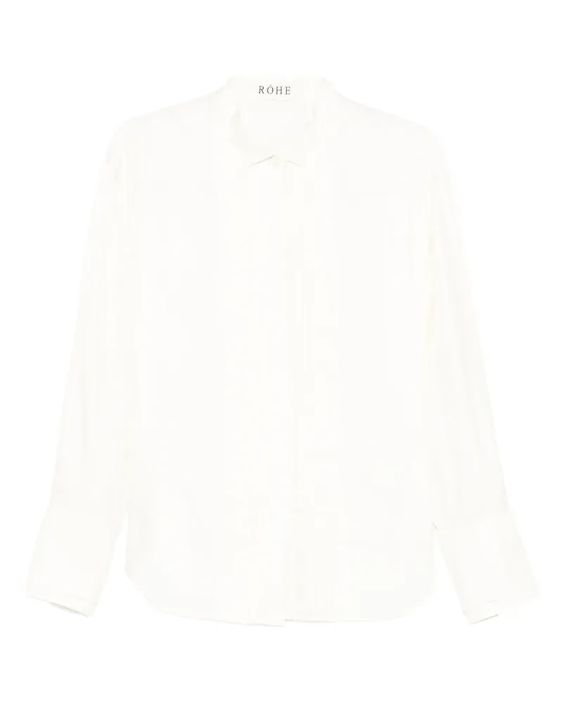 Róhe long-sleeve shirt - Nude Nude