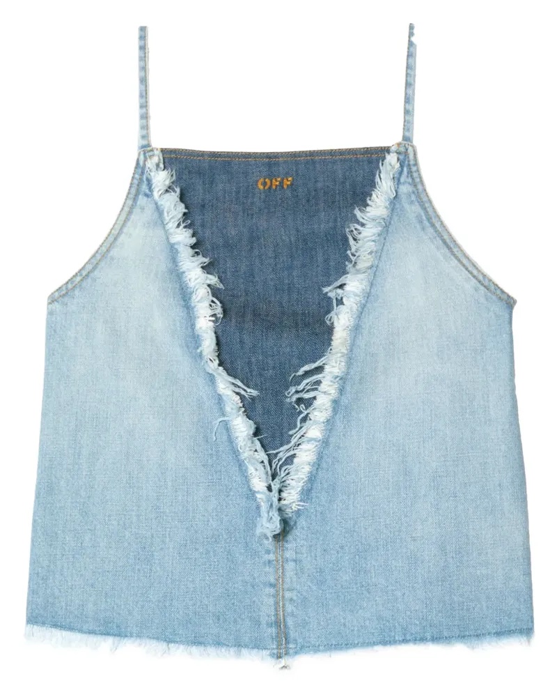 OFF-WHITE Oberteil aus Denim - Blau Blau