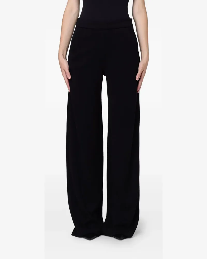 Dondup Gestrickte Hose - Schwarz Schwarz