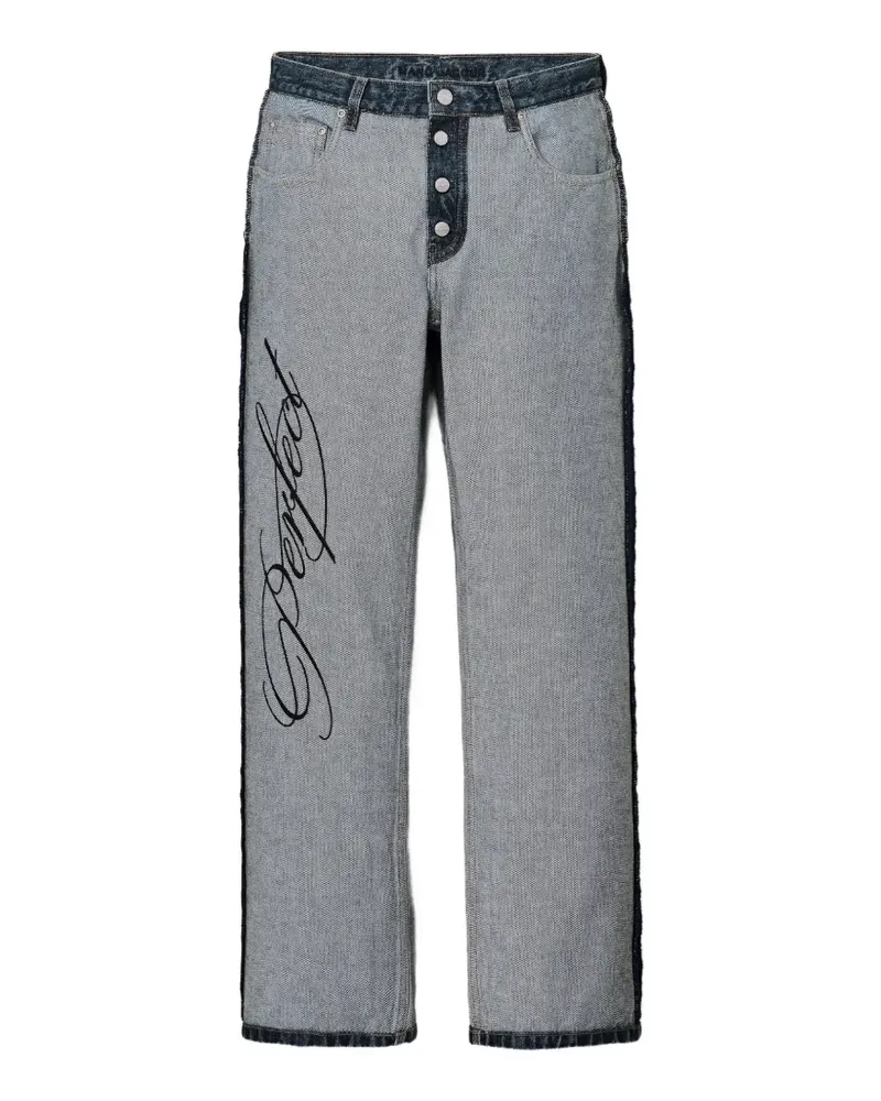 Marc Jacobs Perfect Imperfect stripe jeans - Grau Grau