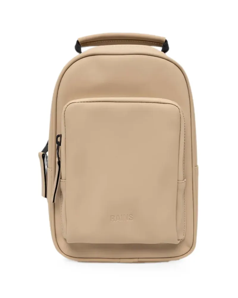 RAINS Rucksack mit Reißverschluss - Nude Nude