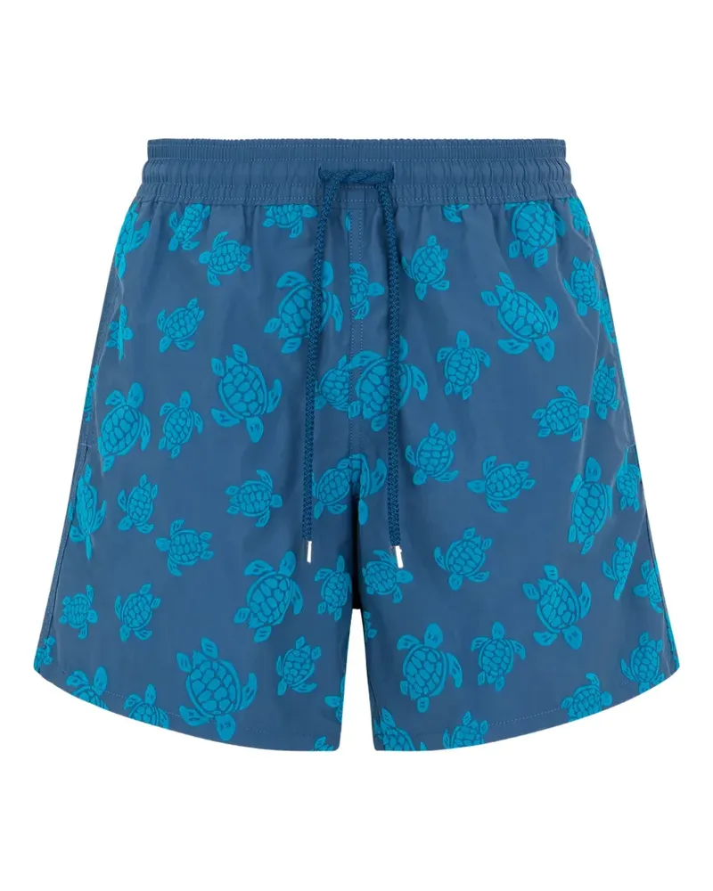 Vilebrequin turtle-print swim shorts - Blau Blau