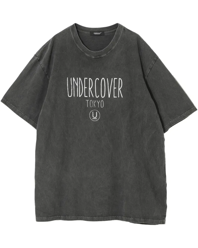 Undercover T-Shirt aus Baumwolle - Grau Grau
