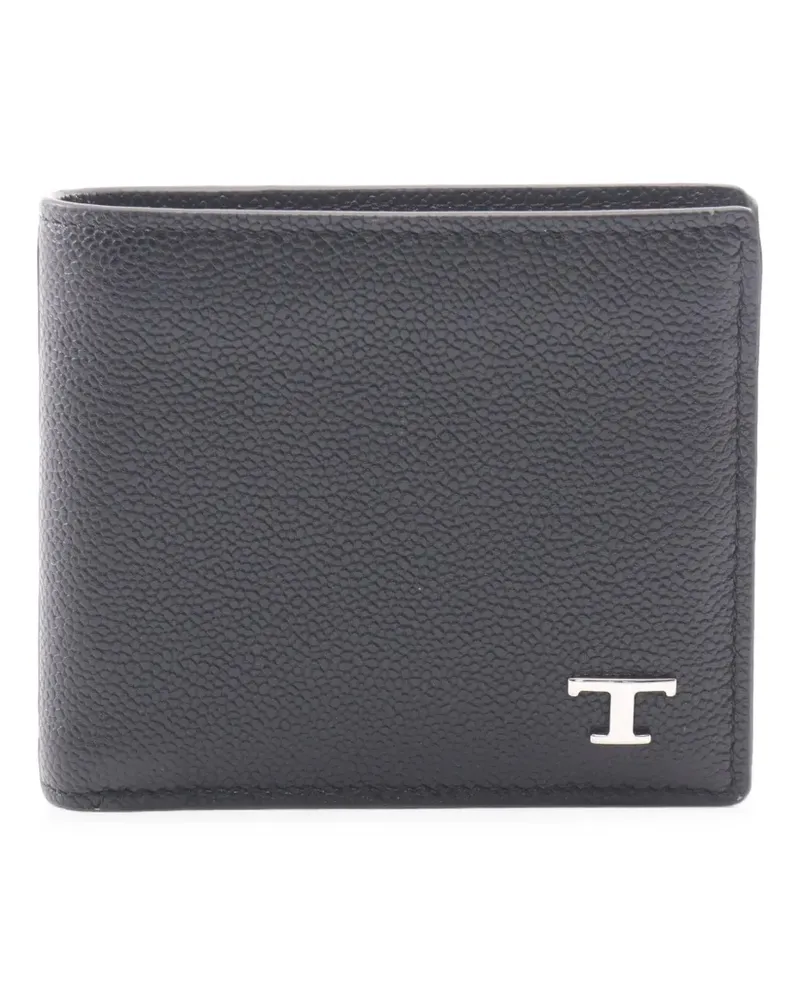 TOD'S 2020s T-Timeless bi-fold wallet - Schwarz Schwarz